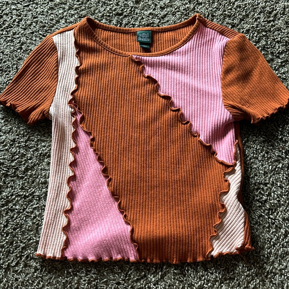 Ruffled Crop Top
